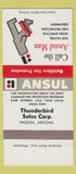 Matchbook Cover - Ansul Fire Protection  Phoenix AZ 30 Strike