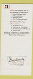 Matchbook Cover - Ansul Fire Protection  Phoenix AZ 30 Strike