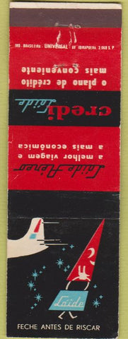 Matchbook Cover - Credi Laide Brazilian Airline
