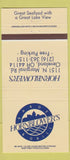 Matchbook Cover - Hornblowers Barge Grill Cleveland OH 30 Strike