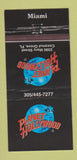 Matchbook Cover - Planet Hollywood Miami FL 30 Strike
