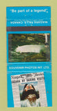 Matchbook Cover - Niagara Falls ON Tourism nuns 30 Strike