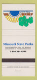 Matchbook Cover - Missouri State Parks MO 30 Strike