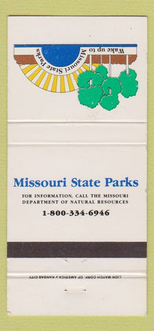 Matchbook Cover - Missouri State Parks MO 30 Strike