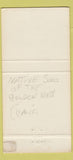 Matchbook Cover - Ritchison San Jose CA Native Sons Golden West 30 Strike