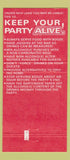 Matchbook Cover - Tipsy Taxi Alcohol Drug Task Force Summit County 30 Strike