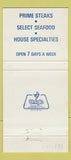 Matchbook Cover - Windjammer New Orleans LA 30 Strike