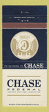 Matchbook Cover - Chase Federal Savings Loan FL Miami 30 Strike
