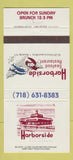 Matchbook Cover - Harborside Seafood Bayside NY 30 Strike