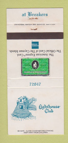 Matchbook Cover - Lighthouse Club WEAR 30 Strike