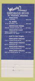 Matchbook Cover - Woody's Macayo Phoenix AZ Las Vegas NV 30 Strike
