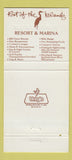 Matchbook Cover - Port of the Islands Resort Marco FL 30 Strike