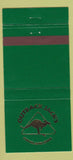 Matchbook Cover - Outback Jack's Cleveland OH kangaroo 30 Strike