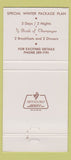 Matchbook Cover - The Santa Maria Ocean City MD 30 Strike