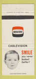 Matchbook Cover - Cablevision TV BC? 30 Strike