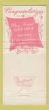 Matchbook Cover - Mercy Hospital Gift Shop Buffalo NY WEAR 30 Strike