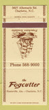 Matchbook Cover - The Fogcutter Charlotte NC 30 Strike