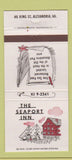 Matchbook Cover - The Seaport Inn Alexandria VA WEAR 30 Strike