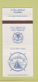 Matchbook Cover - Quarterdeck Restaurant San Antonio TX 30 Strike