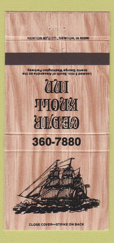 Matchbook Cover - Cedar Knoll Inn Alexandria VA 30 Strike