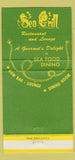 Matchbook Cover - Sea Grill Restaurant Fort Lauderdale FL 30 Strike