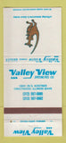 Matchbook Cover - Valley View Specialties Crestwood IL kangaroo WEAR 30 Strike
