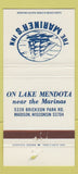 Matchbook Cover - Mariner's Inn Madison WI WORN 30 Strike