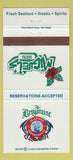 Matchbook Cover - Brigantine Seafood Miguel's Del Mar LA Mesa CA 30 Strike