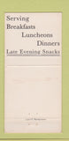 Matchbook Cover - Lucy's Restaurant Stamford CT WEAR 30 Strike