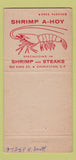 Matchbook Cover - Lord Ashley Motor Court Charleston SC 30 Strike