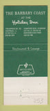 Matchbook Cover - Barbary Coast Holiday Inn Hauppauge LI NY girlie 30 Strike