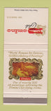 Matchbook Cover - Domino Club San Francisco CA girlie 30 Strike
