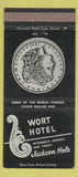 Matchbook Cover - Wort Hotel Jackson Hole WY 30 Strike