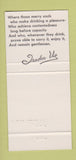 Matchbook Cover - Trader Vic's Tiki Seattle WA Westin Hotel 30 Strike
