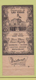 Matchbook Cover - Silver Slipper Casino Las Vegas NV Last Frontier 30 Strike