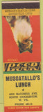 Matchbook Cover - Muscatallo's Lunch South Charleston WV