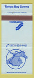 Matchbook Cover - Tampa Bay Downs Horse Racing FL 30 Strike