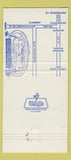 Matchbook Cover - Tampa Bay Downs Horse Racing FL 30 Strike