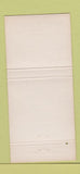 Matchbook Cover - Horse Stables Washington DC 30 Strike