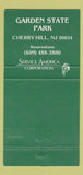Matchbook Cover - Garden State Parks Horse Racing Cherry Hill NJ 30 Strike