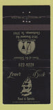 Matchbook Cover - Lower Dock Restaurant Chattanooga TN 30 Strike