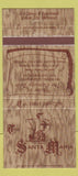 Matchbook Cover - The Santa Maria Ocean City MD 30 Strike
