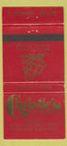 Matchbook Cover - Christie's Newport RI restaurant 30 Strike