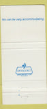 Matchbook Cover - The Hotel Mayflower New York City 30 Strike