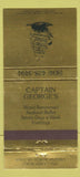 Matchbook Cover - Captain George's Restaurant Virginia Beach VA 30 Strike