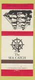 Matchbook Cover - The Sea Catch Washington DC whale 30 Strike