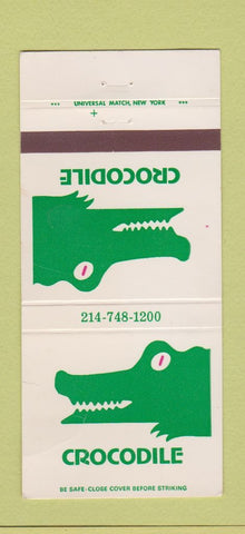 Matchbook Cover - Crocodile WORN 30 Strike