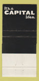 Matchbook Cover - Capital National Bank Austin TX 30 Strike