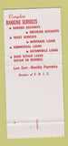 Matchbook Cover - People's Savings Trust Hazleton PA #2 30 Strike