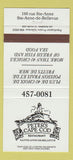 Matchbook Cover - Peter's Cape Cod Restaurant Ste Anne de Bellevue QC 30 Strike